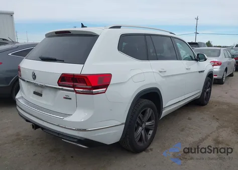 2019 Volkswagen Atlas 3.6L V6 Sel R-Line z USA, uszkodzony, nr VIN 1V2RR2CA0KC545841